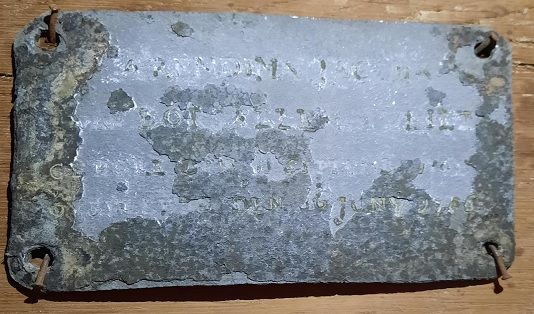Arendina Jacoba van Borssele van Vliet geboren den 11 september 1785 overleden den 16 juny 1786