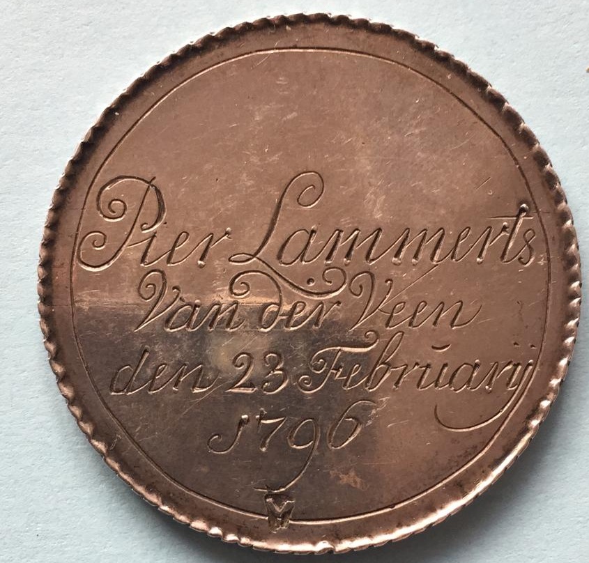 Pier Lammerts van der Veen den 23 february 1796
PL Pier Lammerts van der Veen den 23 february 1796
PL