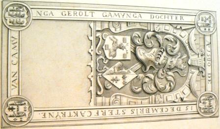 Ao 1580 de 15 decembers sterf Caktryne van Camynga Gerrolt Camynga dochter