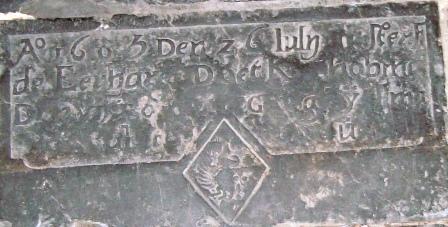 Anno 1605 den 26 july sterf de eerbare Doetke Hobma d`huisvrou van Georgius IJtsima notarius publicus tot Collum