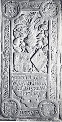Ao 1602 de 16 september sterf Frans va Camminga en dr vande edele erentveste Frans va Camminga en ir Biuck va Heerma