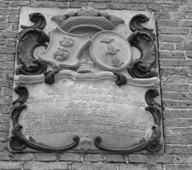 1778
Lag de eerste steen Daniel de Blocq van Scheltinga soon van Martinus van Scheltinga grietman over Schoterland en vrouw Wiskien van Bouricius