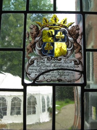 Hoog welgeboren heer de heer Doeke Martena van Burmania capitain in het regiment van de prinse van Orangie en Nassauw 1743