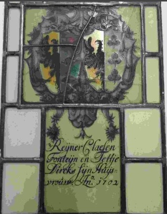 Reijner Claesen Fonteijn en Tettje Dircks sijn huijsvrouw Ano 1702