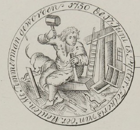 1750 den 17 juni is Pytter Folkerts van der Meulen mr timmerman geworden